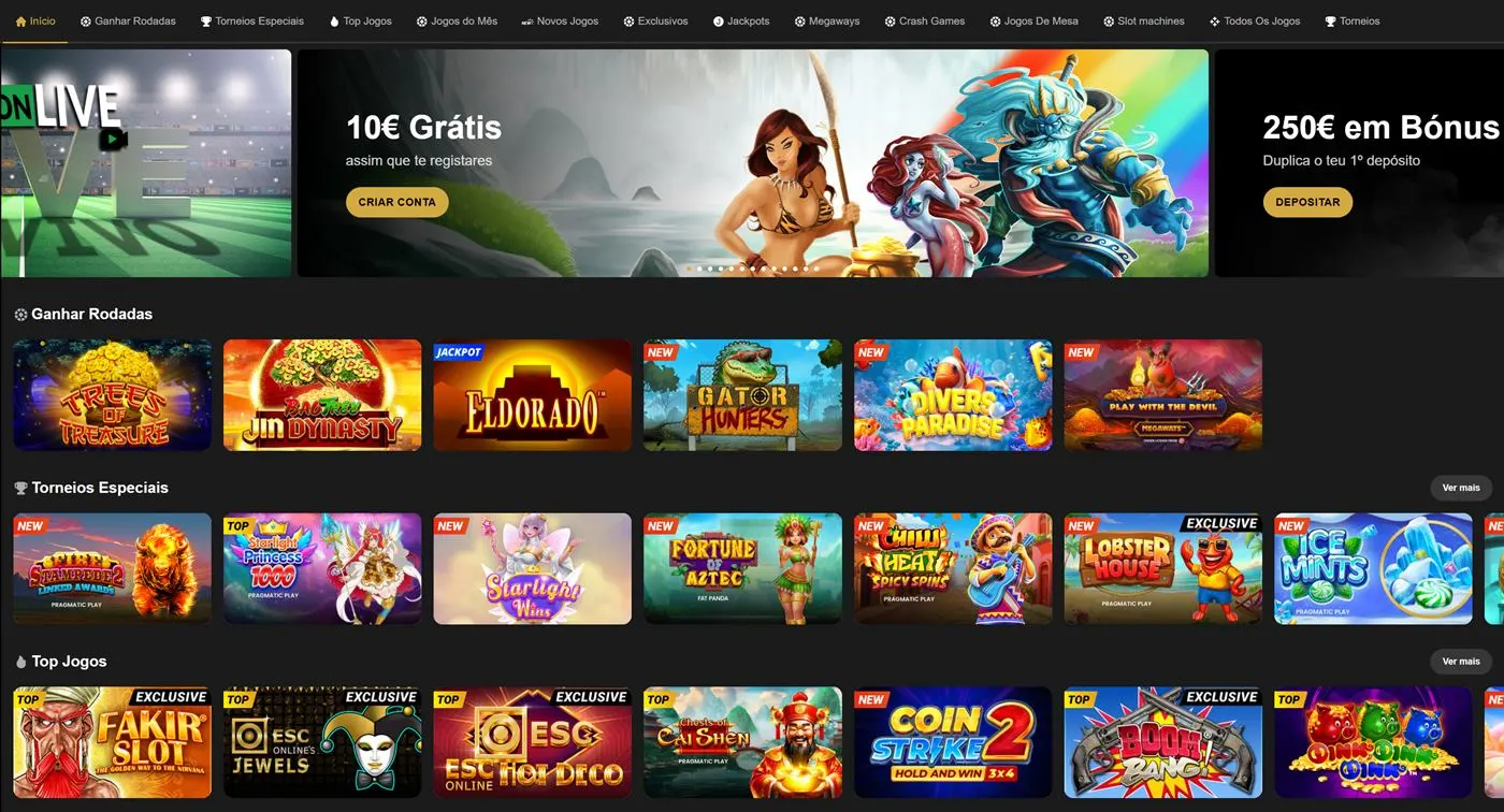 ESC Online interface